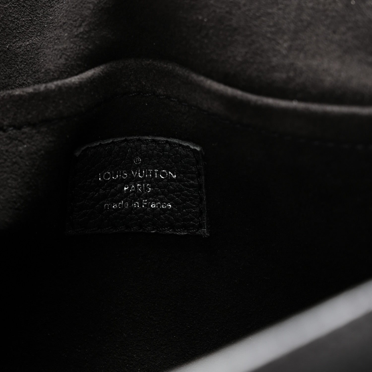 Louis Vuitton Soft Calfskin Mylockme Chain Bag BB  Black 6 of 9