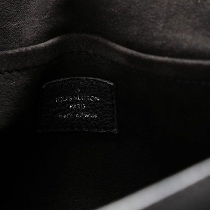 Louis Vuitton Soft Calfskin Mylockme Chain Bag BB  Black 6 of 9