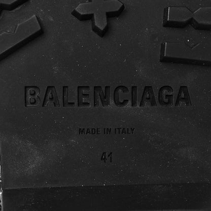 Balenciaga Calfskin Braided Derby Loafers 41 Green 6 of 9