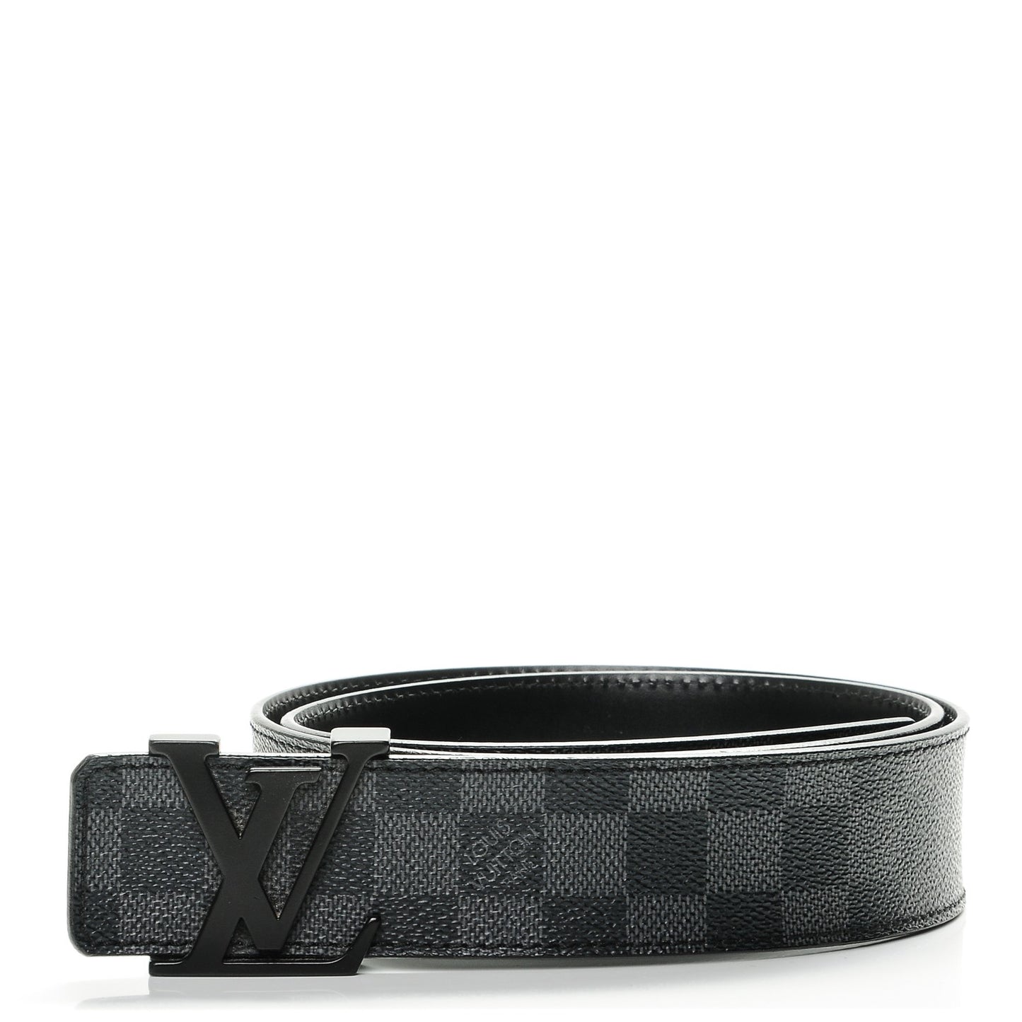 Damier Graphite LV Initiales Belt 90 36
