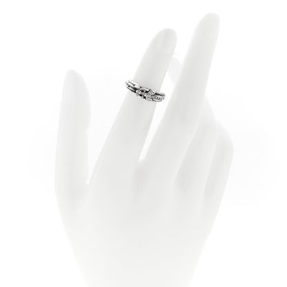 Chrome Hearts Sterling Silver Diamond Small Dagger Ring 43 2.75 2 of 5