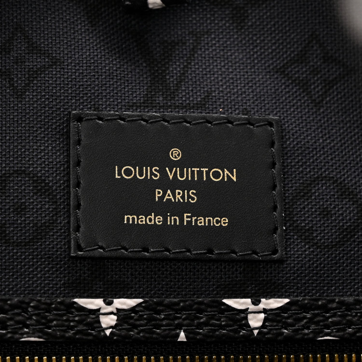 Louis Vuitton Monogram Giant Crafty Neverfull MM Creme Rouge Black 7 of 11
