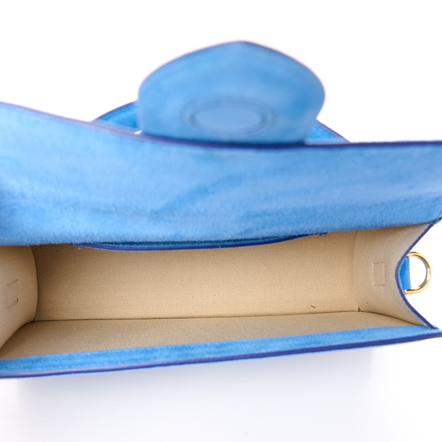 Jacquemus Nubuck Le Grand Bambino Blue 5 of 9