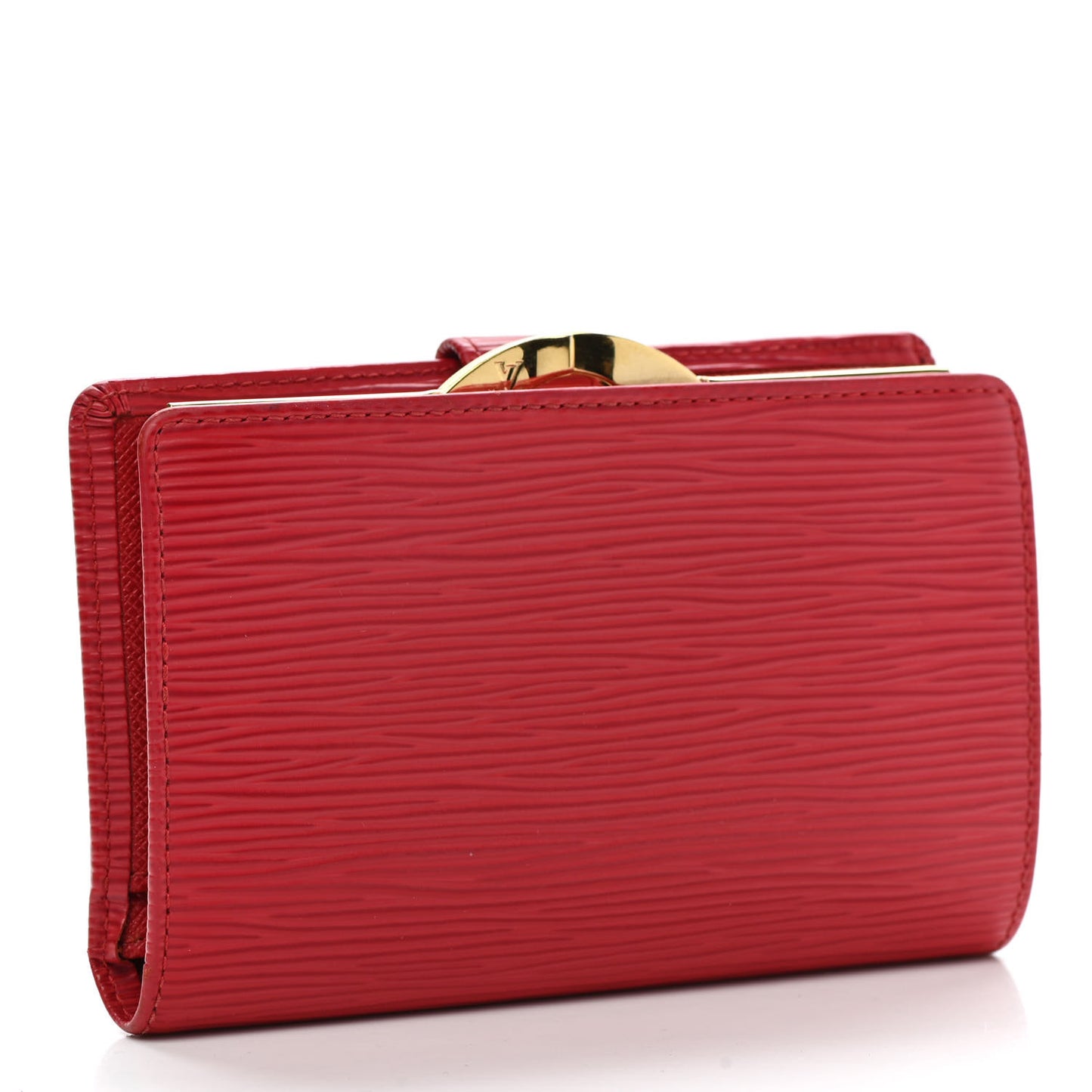 Epi French Purse Wallet Castillan Red