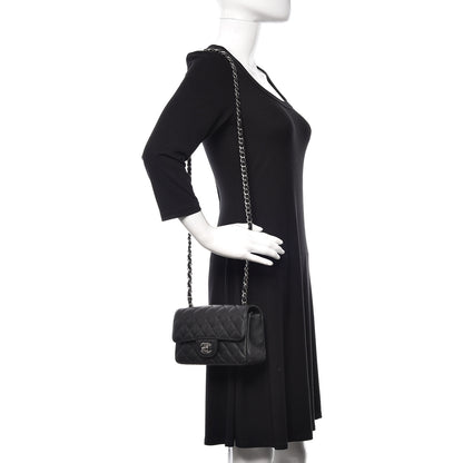 Chanel Caviar Quilted Mini Rectangular Flap Black 2 of 11