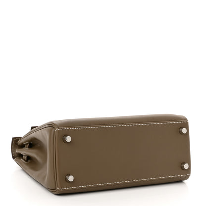 Hermes Swift Kelly Retourne 25 Etoupe 4 of 12