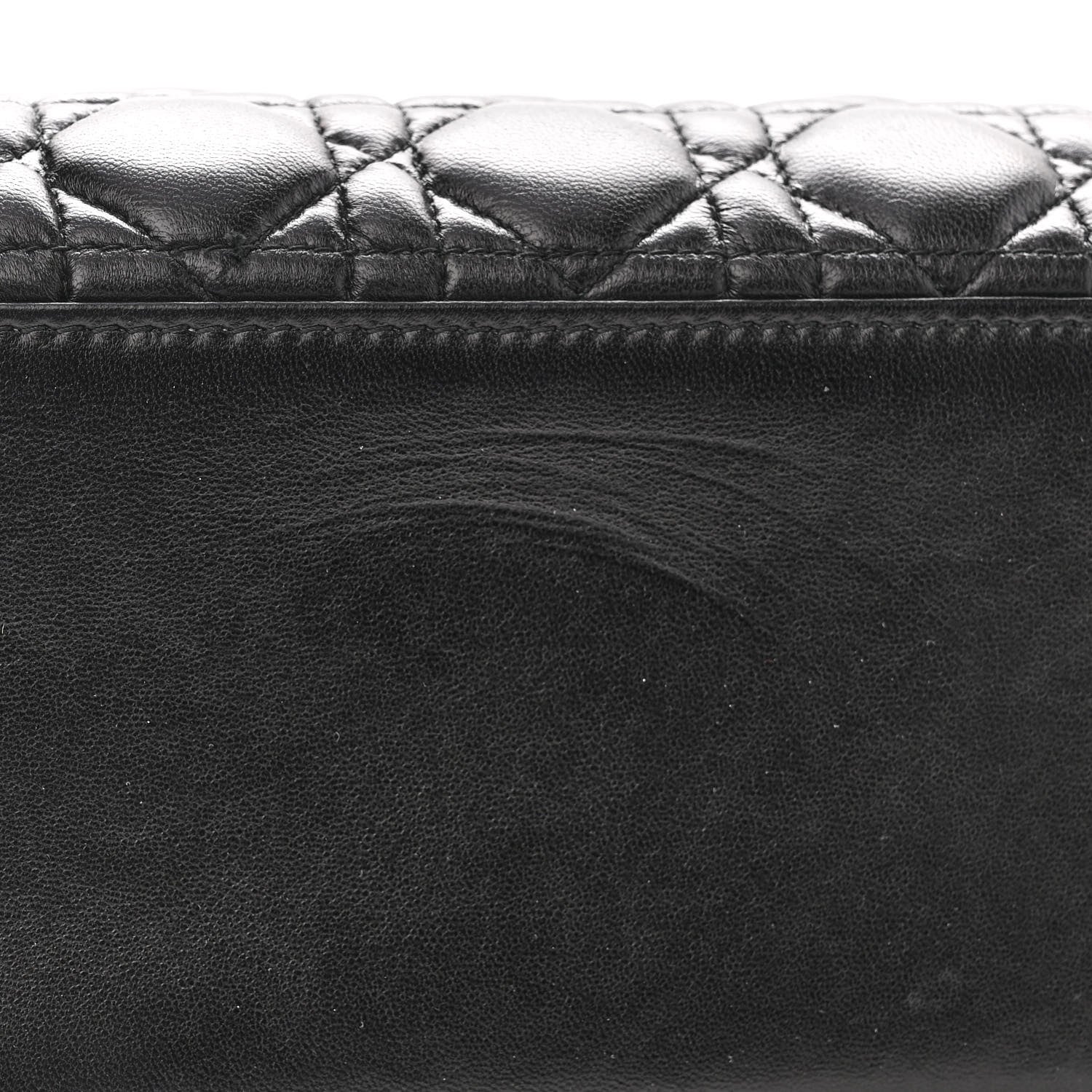 Christian Dior Lambskin Cannage Medium Lady Dior Black 11 of 11