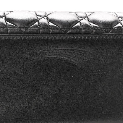 Christian Dior Lambskin Cannage Medium Lady Dior Black 11 of 11