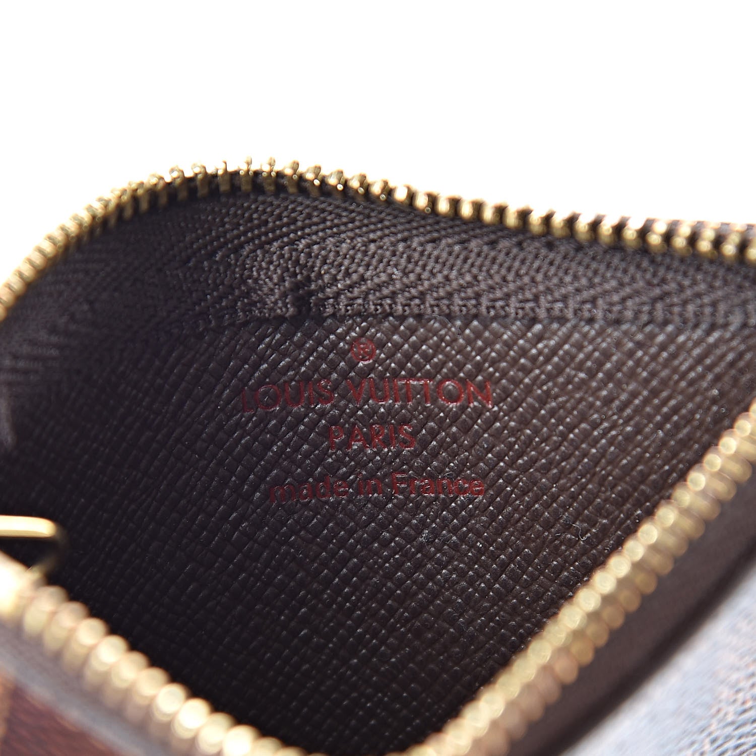 Louis Vuitton Damier Ebene Key Pouch 6 of 8
