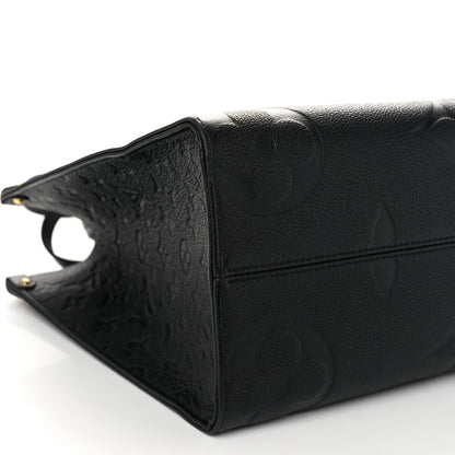 Louis Vuitton Empreinte Monogram Giant Onthego MM Black 8 of 12