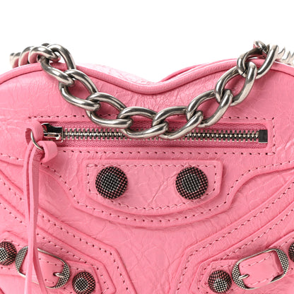 Balenciaga Agneau Arena Mini Le Cagole Heart Bag Sweet Pink 15 of 21