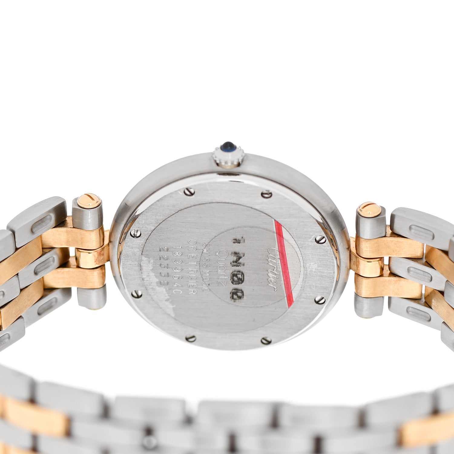 Cartier Stainless Steel 18K Yellow Gold 29mm Panthere Vendome Quartz Watch 4 of 4