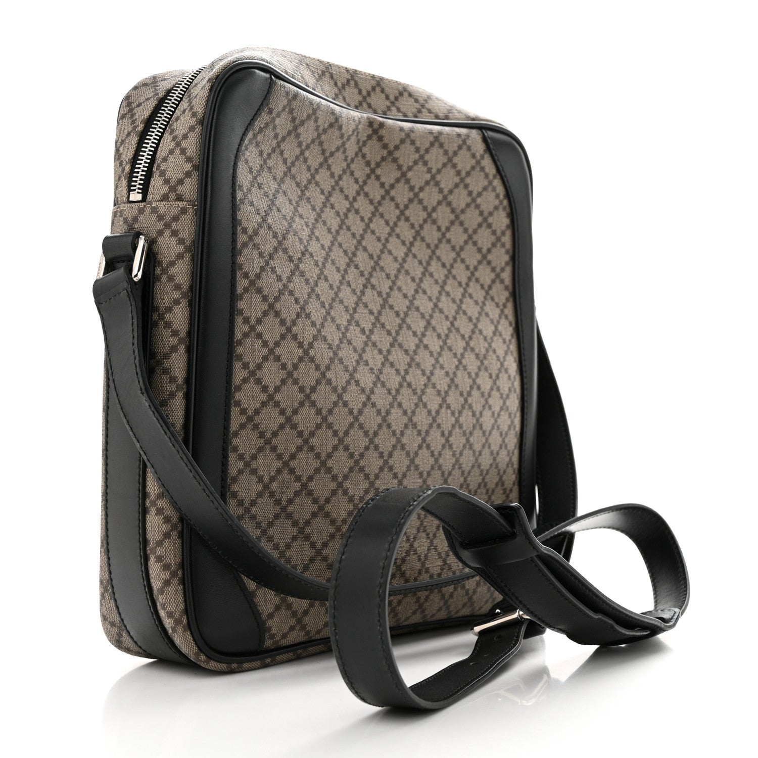 Gucci Diamante Shoulder Bag Black 2 of 10