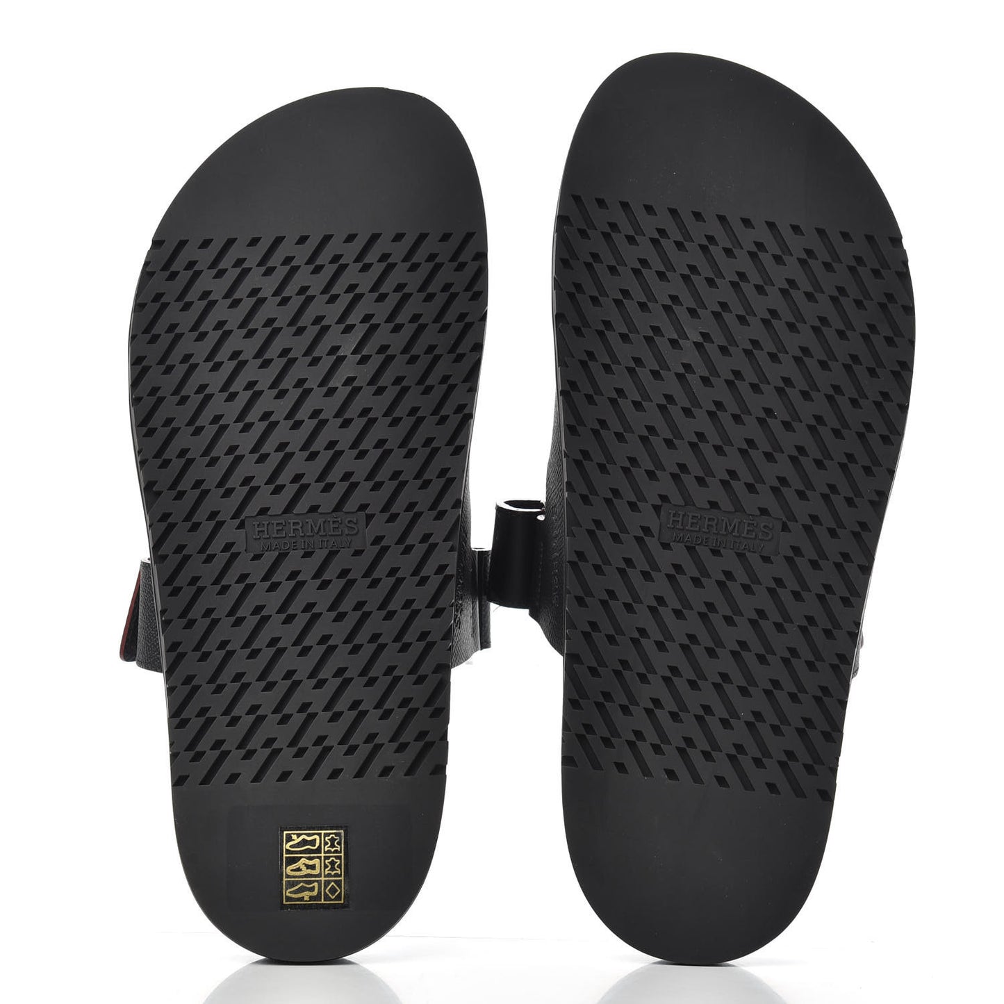 Epsom Mens Chypre Sandals 43.5 Black