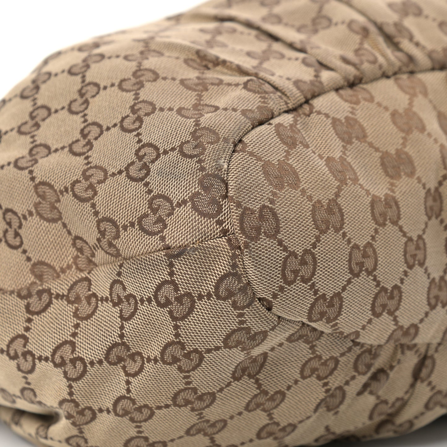 Monogram Studded Pelham Tote Dark Brown