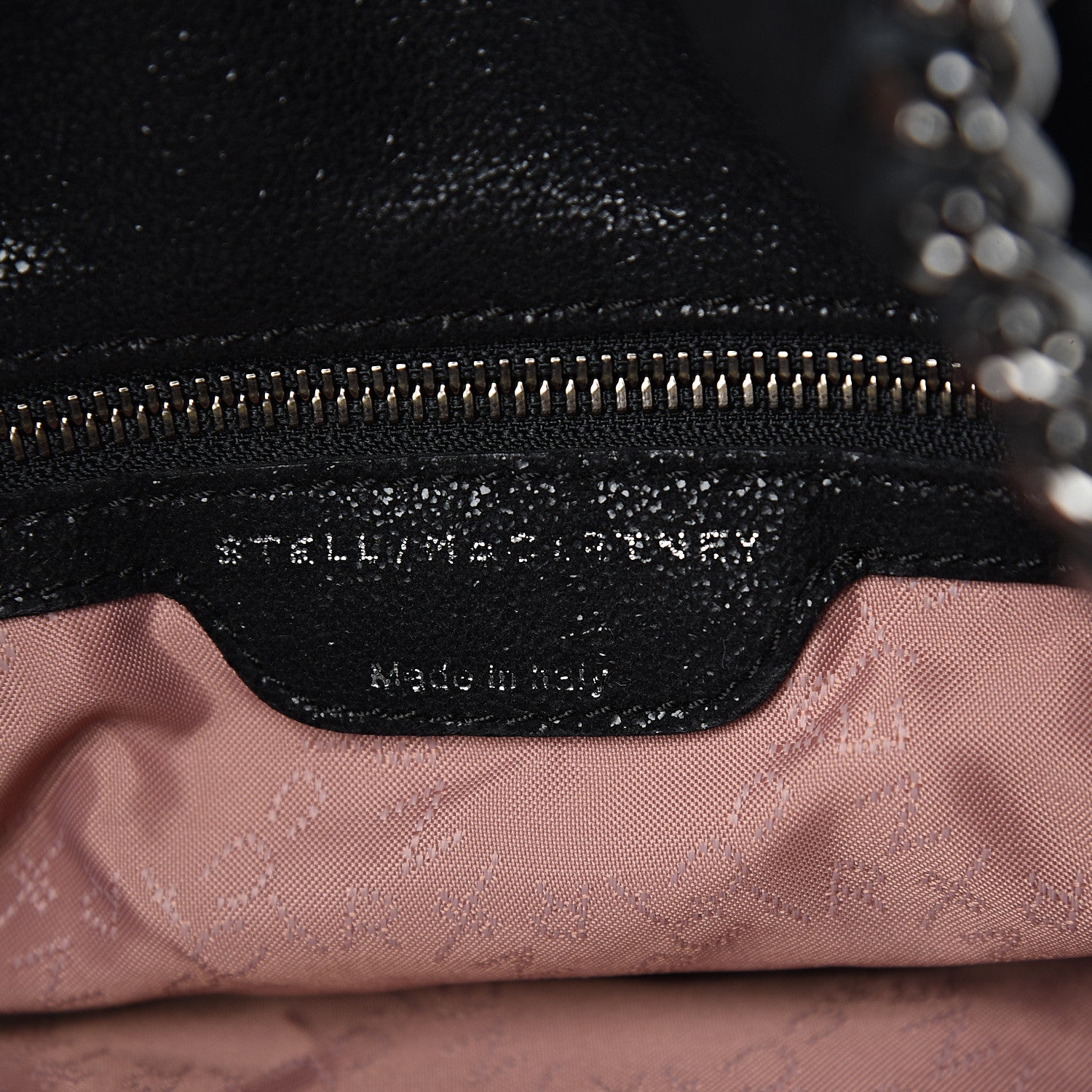 Stella McCartney Shaggy Deer Falabella Fold Over Tote Black 5 of 8
