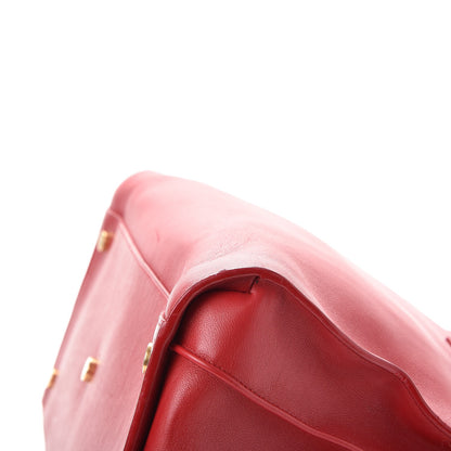Saint Laurent Calfskin Large Sac de Jour Carryall Rouge Orient 13 of 16