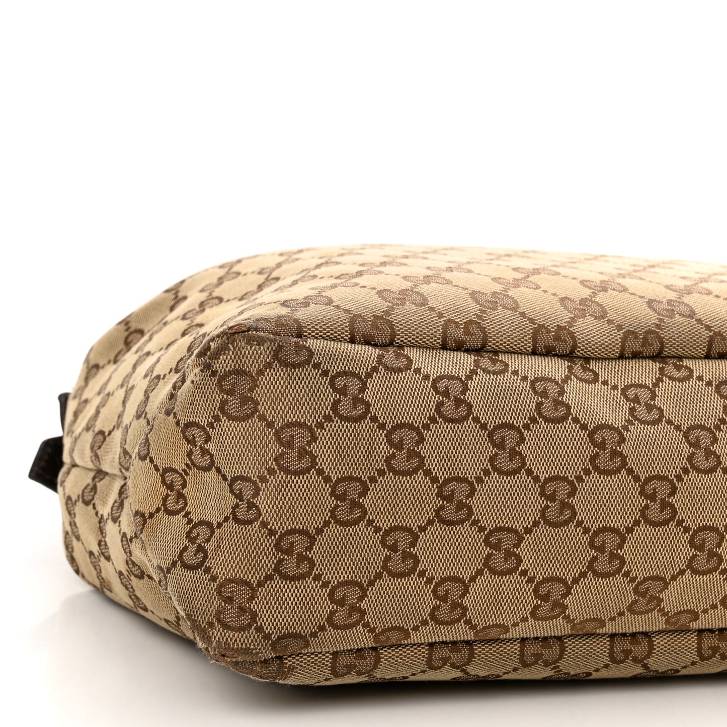 Monogram Medium Horsebit Chain Hobo Dark Brown