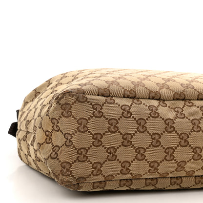 Gucci Monogram Medium Horsebit Chain Hobo Dark Brown 9 of 16