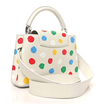 Louis Vuitton LV X YK Taurillon Capucines BB White 3 of 10