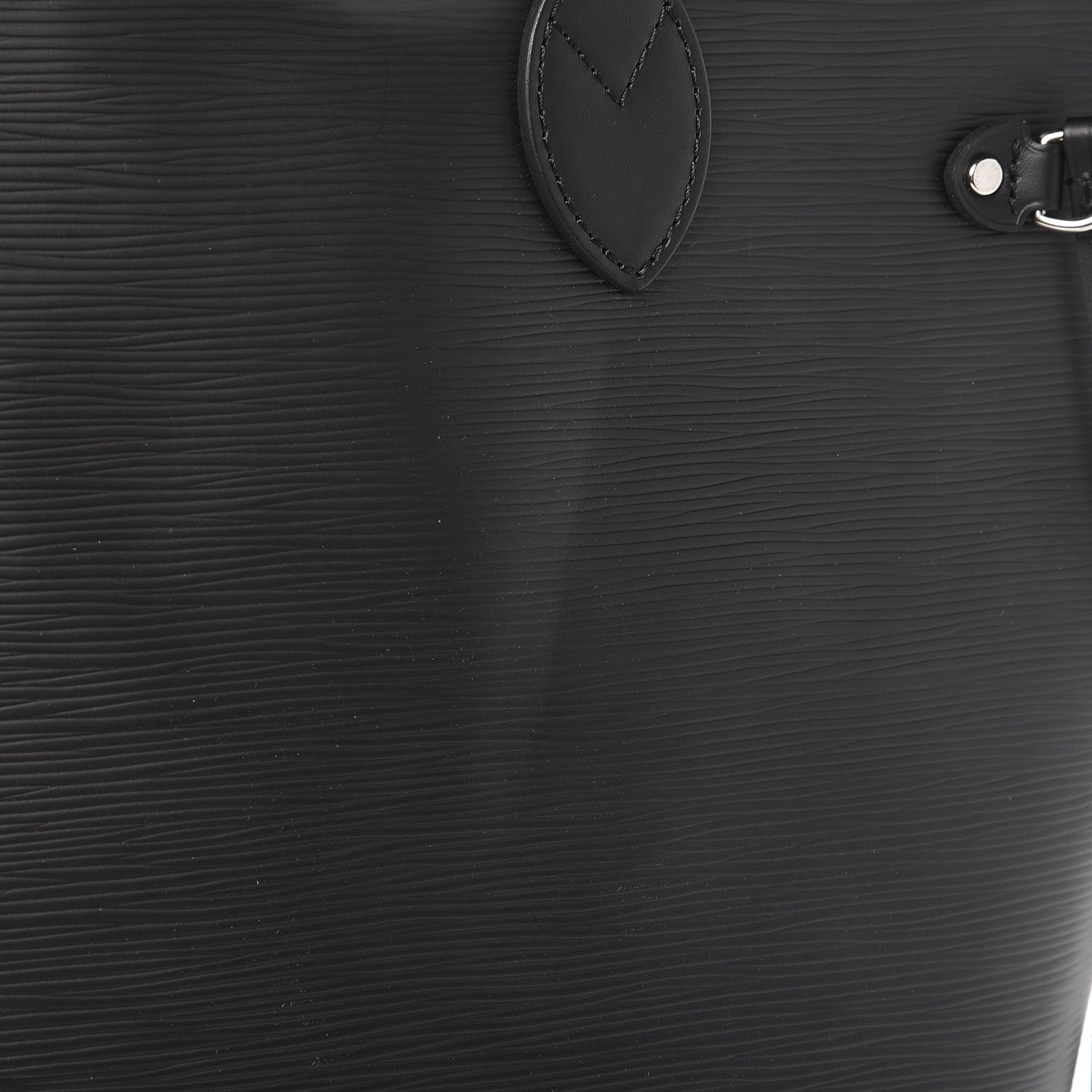 Louis Vuitton Epi Neverfull MM Black 8 of 8