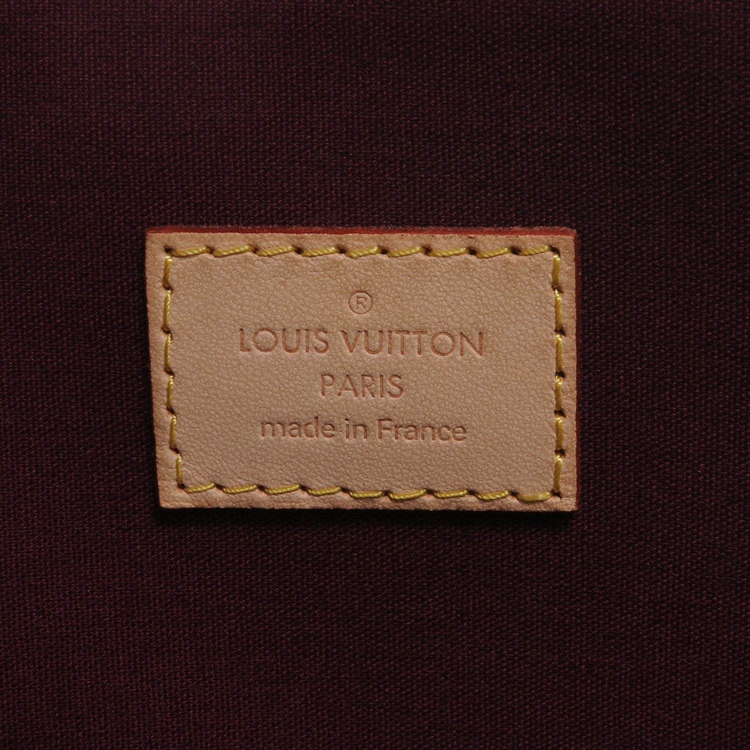 Louis Vuitton Vernis Alma GM Rouge Fauviste 6 of 7