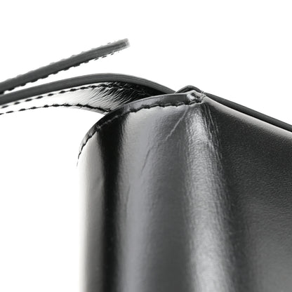 Celine Shiny Calfskin Triomphe Shoulder Bag Black 14 of 15