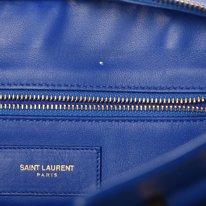 Saint Laurent Calfskin Medium Classic Y Cabas Royal Blue 9 of 24