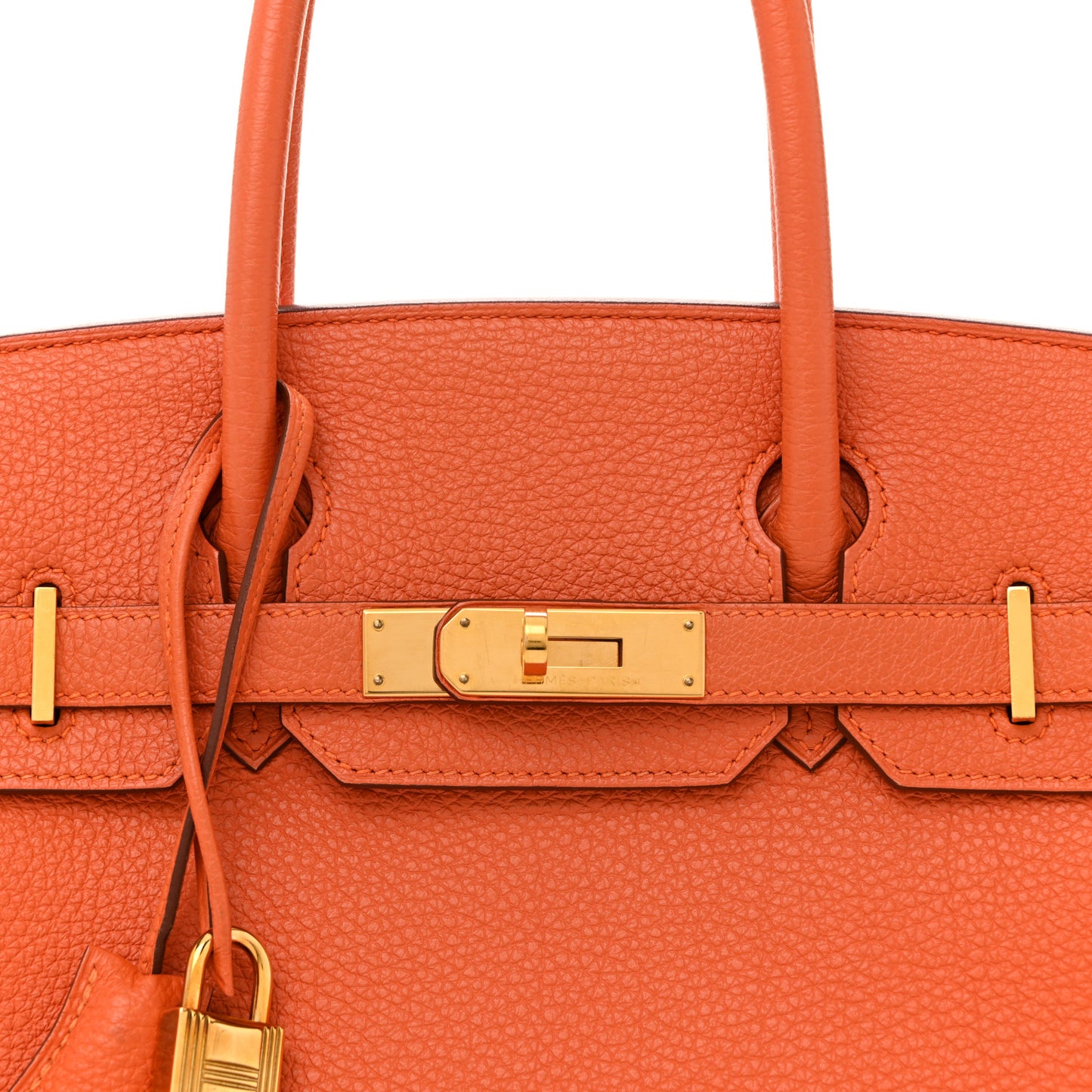 Togo Birkin 30 Orange