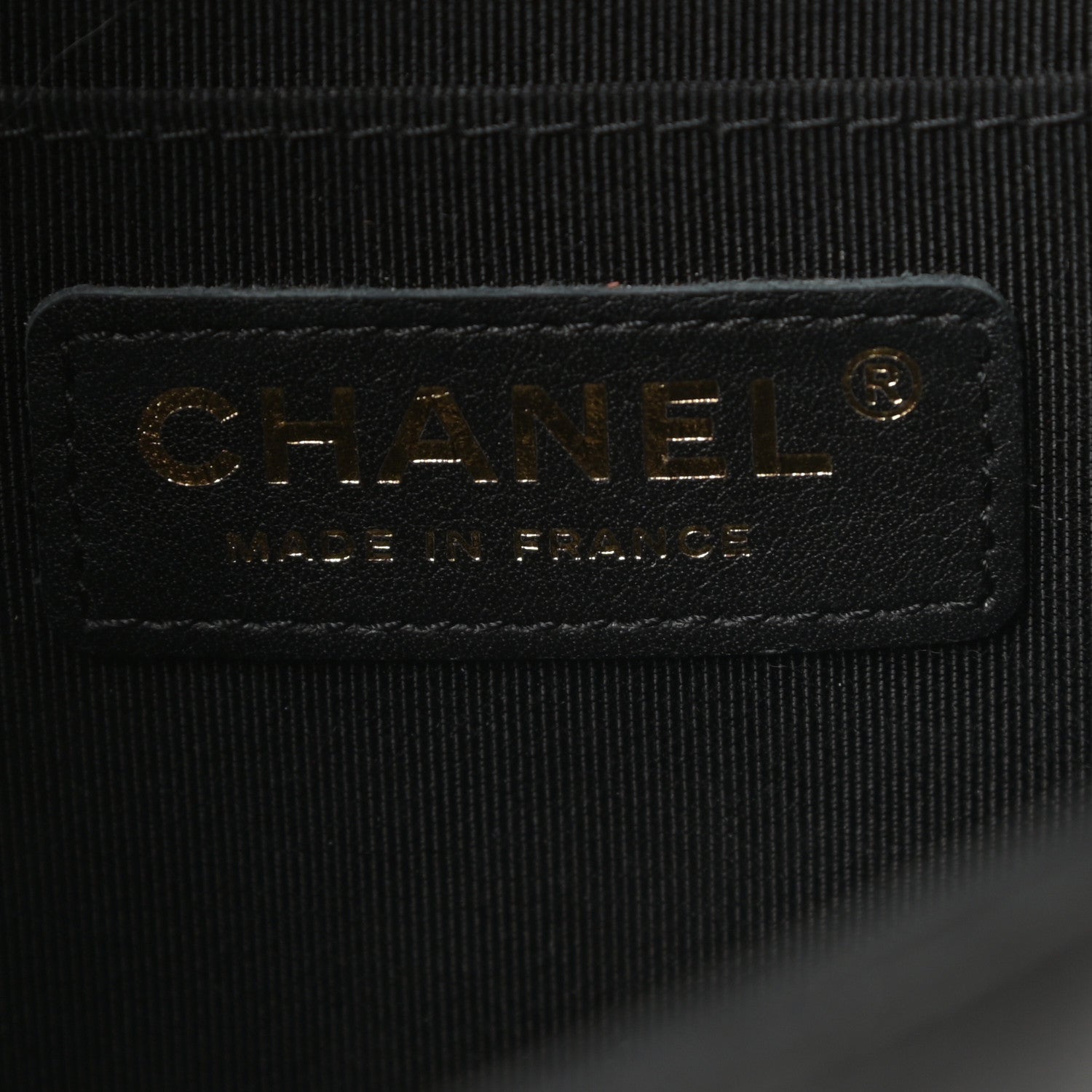 Chanel Calfskin Chevron Quilted Mini Statement Flap Black 6 of 13