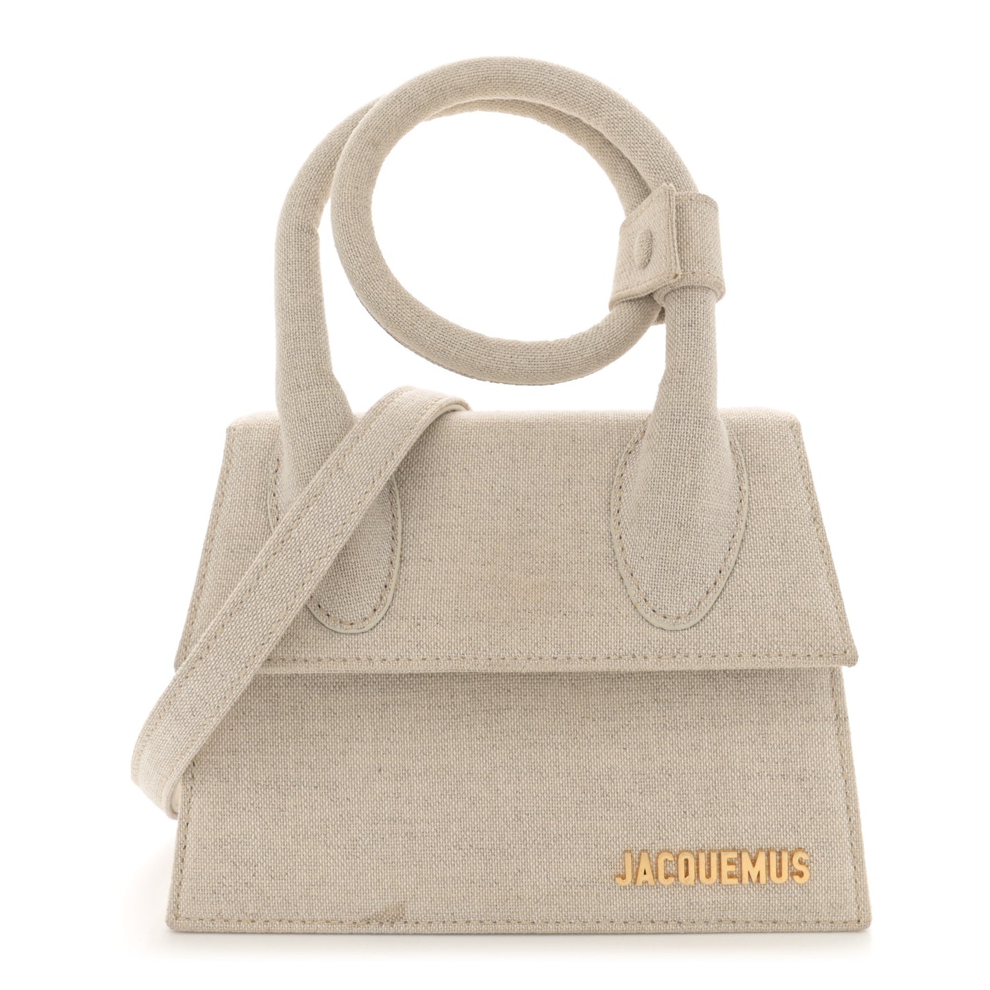 Linen Le Chiquito Noeud Light Greige