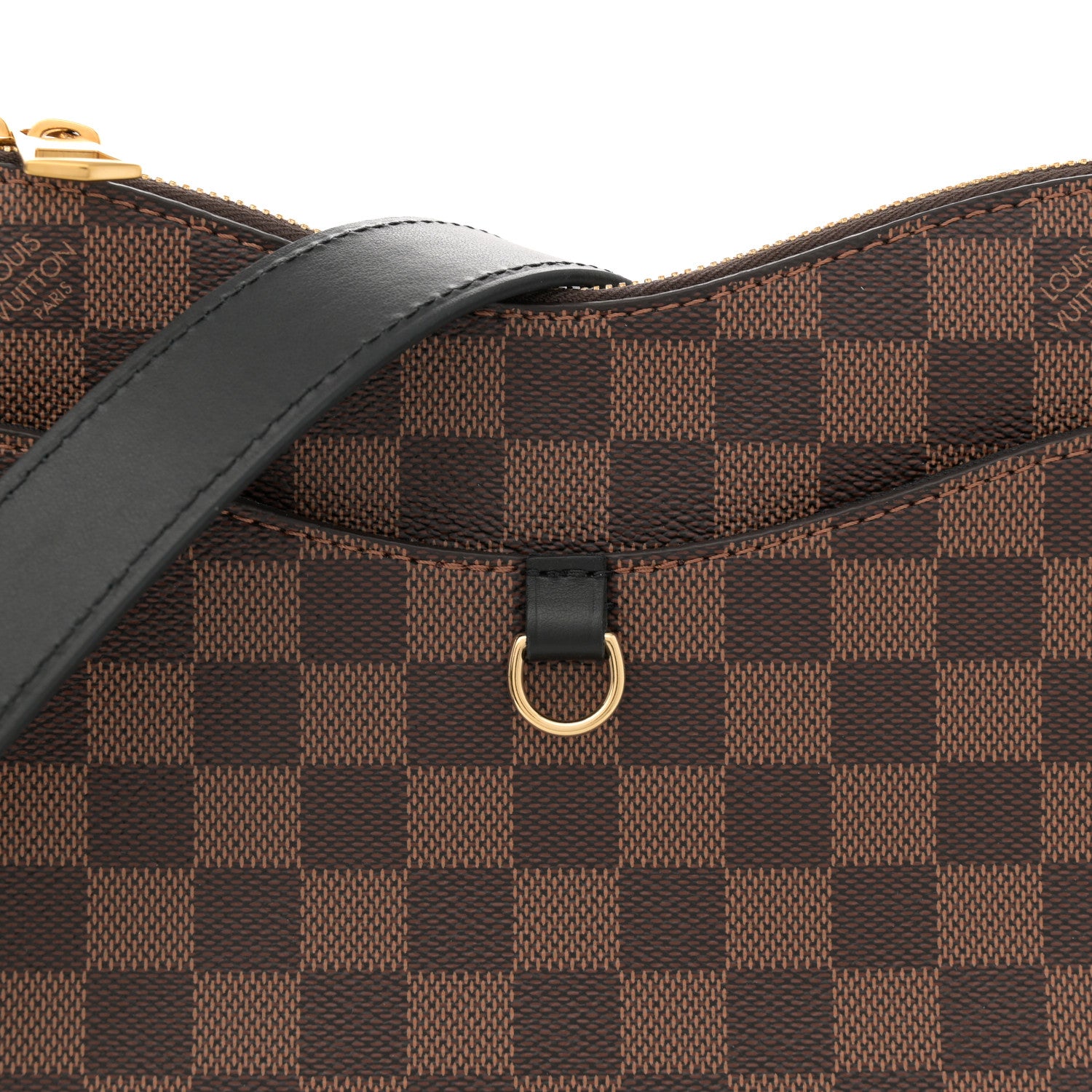 Louis Vuitton Damier Ebene Odeon PM Black 7 of 9