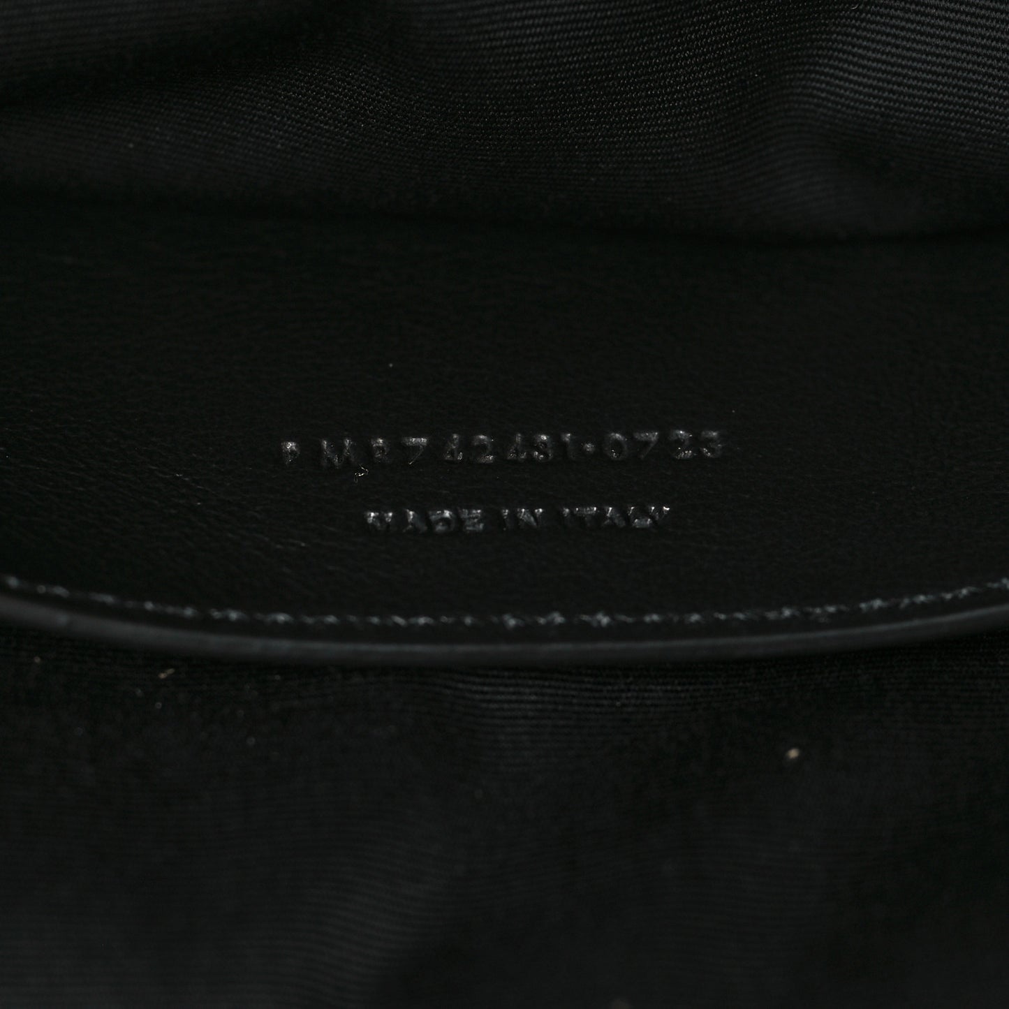Suede Matelasse Monogram Large Jamie 4.3 Snuff