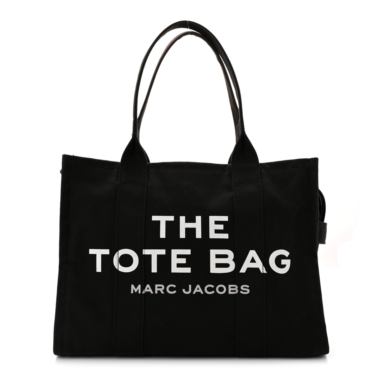 Cotton Canvas Large The Tote Bag Black