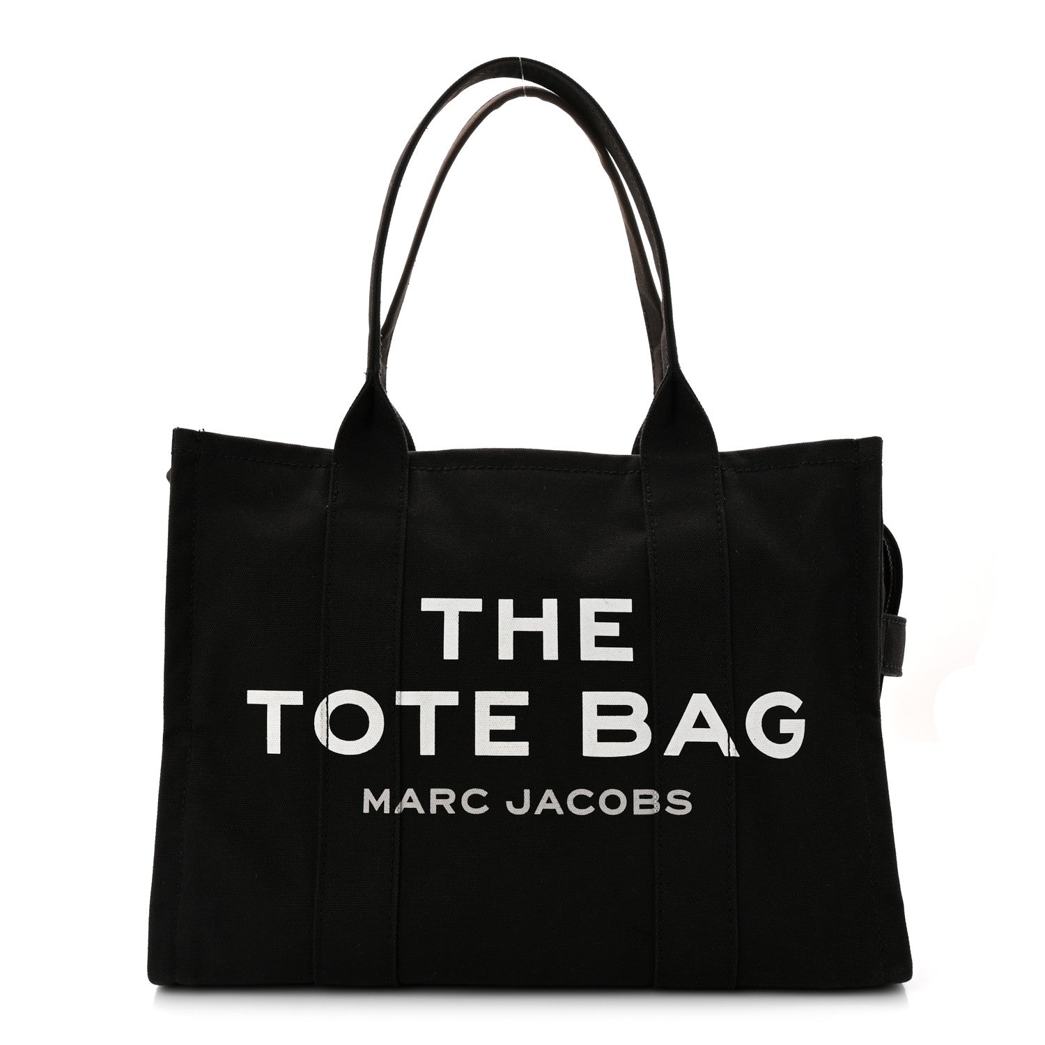 Marc Jacobs Cotton Canvas Large The Tote Bag Black 1 of 10