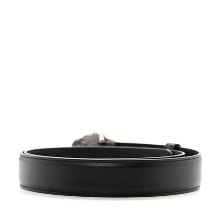 Versace Calfskin Tonal 3cm La Medusa Belt 90 36 Black 2 of 6