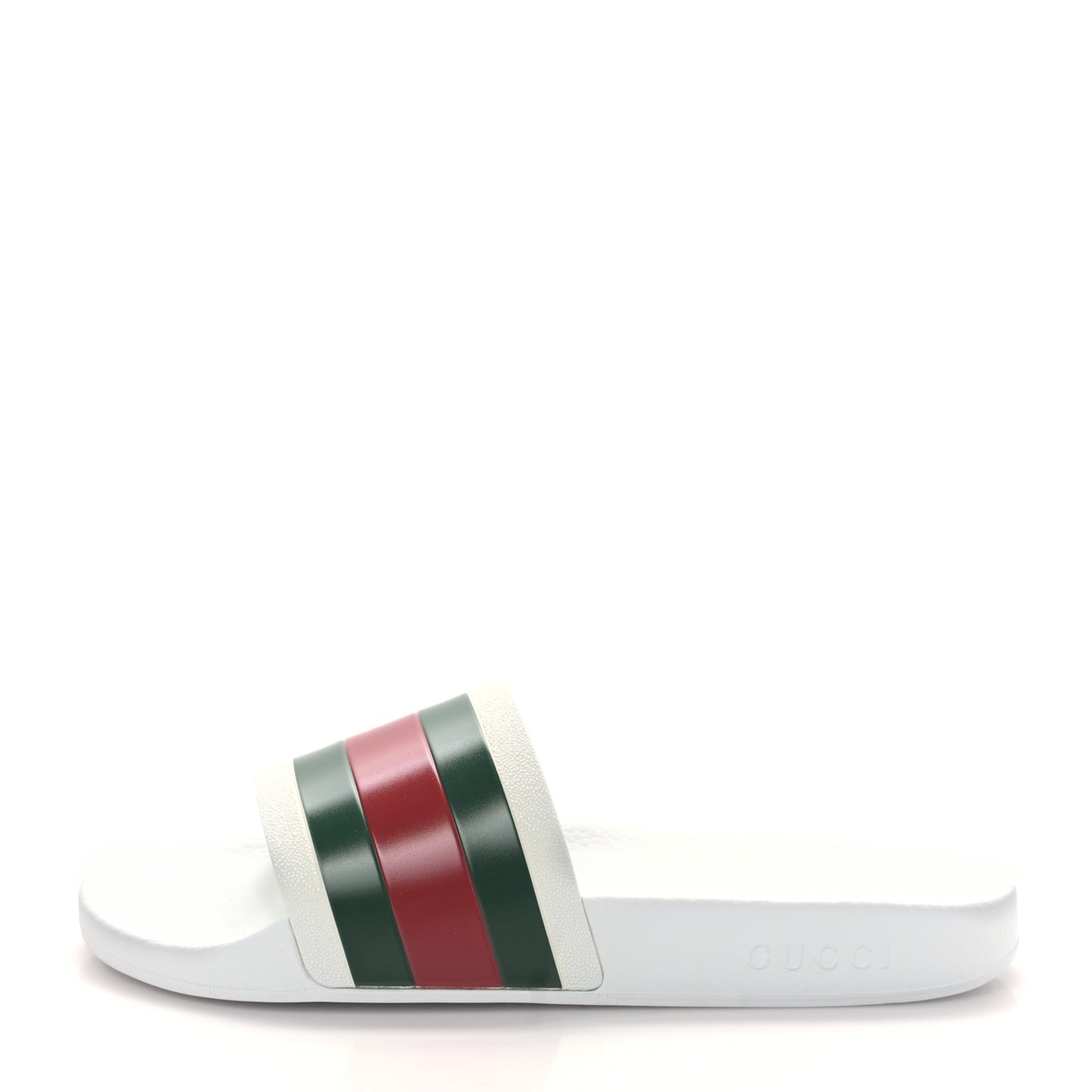 Rubber Web Mens Pool Slide Sandals 10 Great White