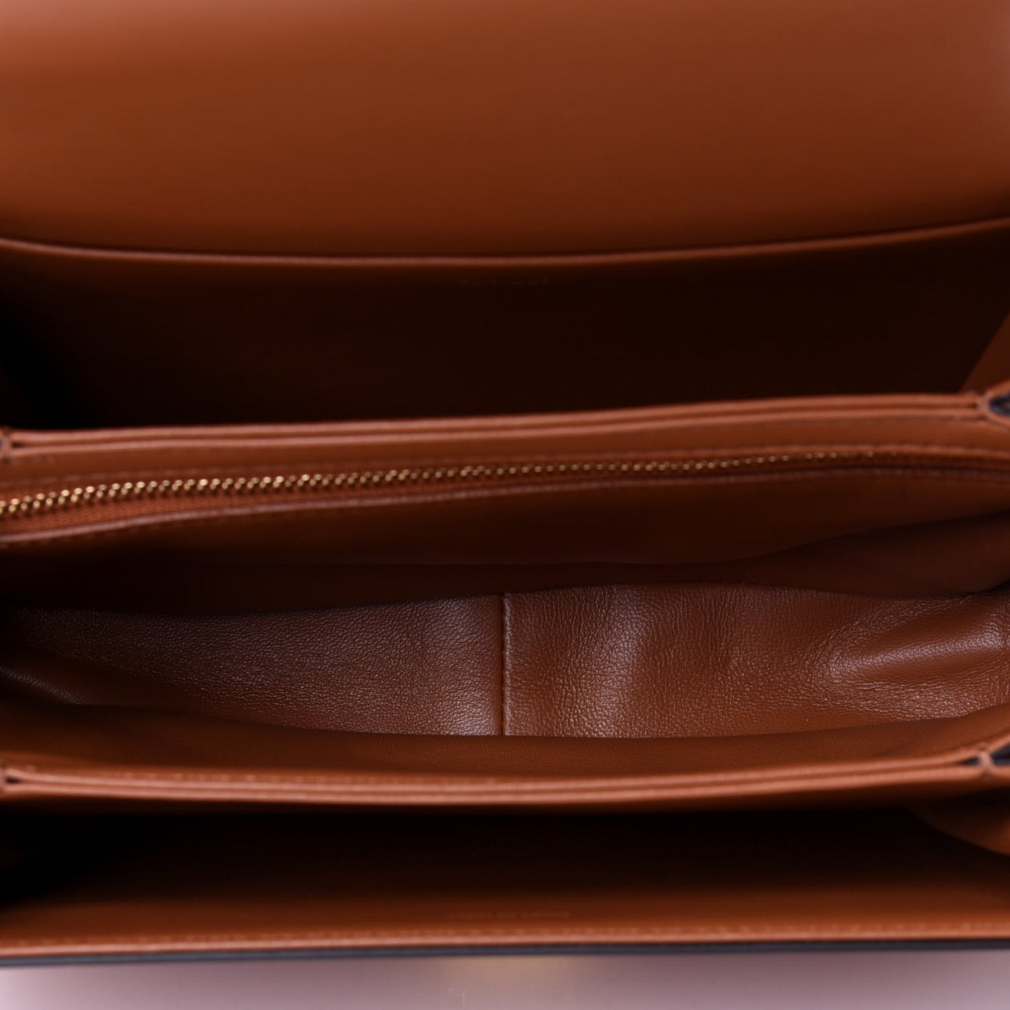 Natural Calfskin Medium Triomphe Tan