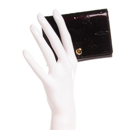 Louis Vuitton Vernis Business Card Holder Amarante 2 of 7