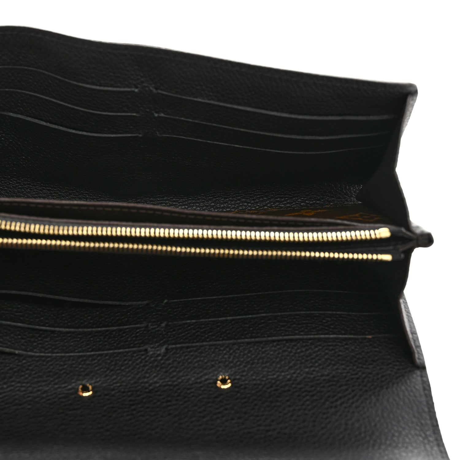 Louis Vuitton Monogram Pallas Wallet Black 5 of 7