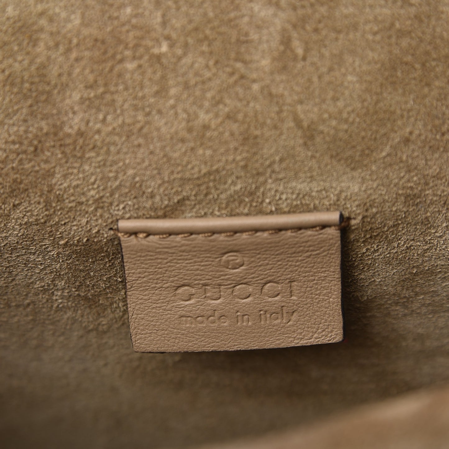 GG Supreme Monogram Mini Dionysus Shoulder Bag Taupe