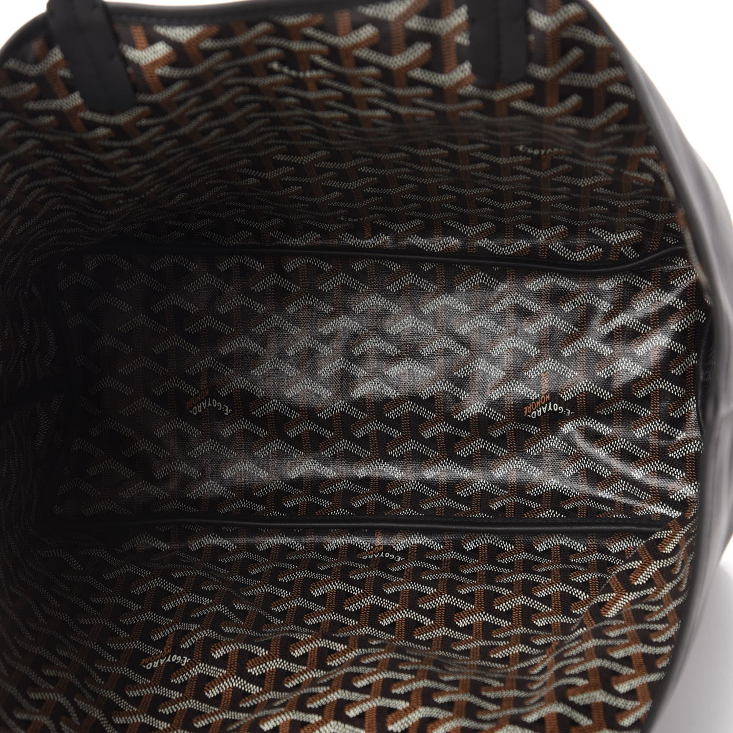 Goyard Goyardine Reversible Anjou PM Black 12 of 15