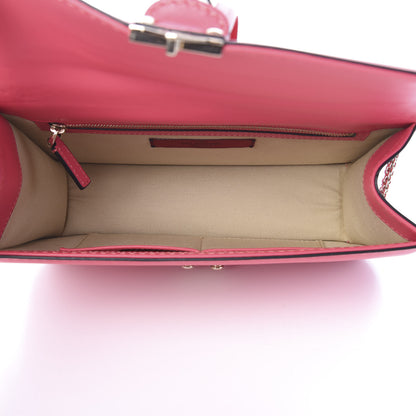 Valentino Garavani Vitello Medium Glam Lock Rockstud Flap Deep Rose 4 of 13