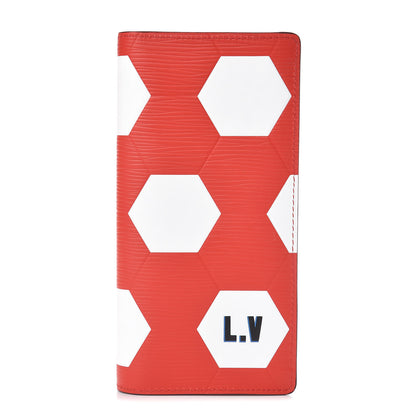 Louis Vuitton Epi World Cup Brazza Wallet Red 1 of 8