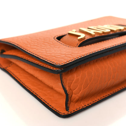 Christian Dior Canyon Grained Lambskin J'Adior Chain Flap Bag Orange 7 of 8