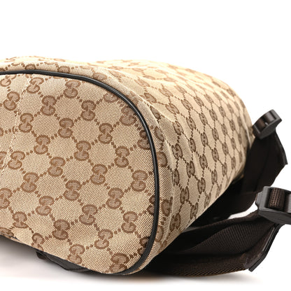 Gucci Monogram Travel Backpack Dark Brown 10 of 10