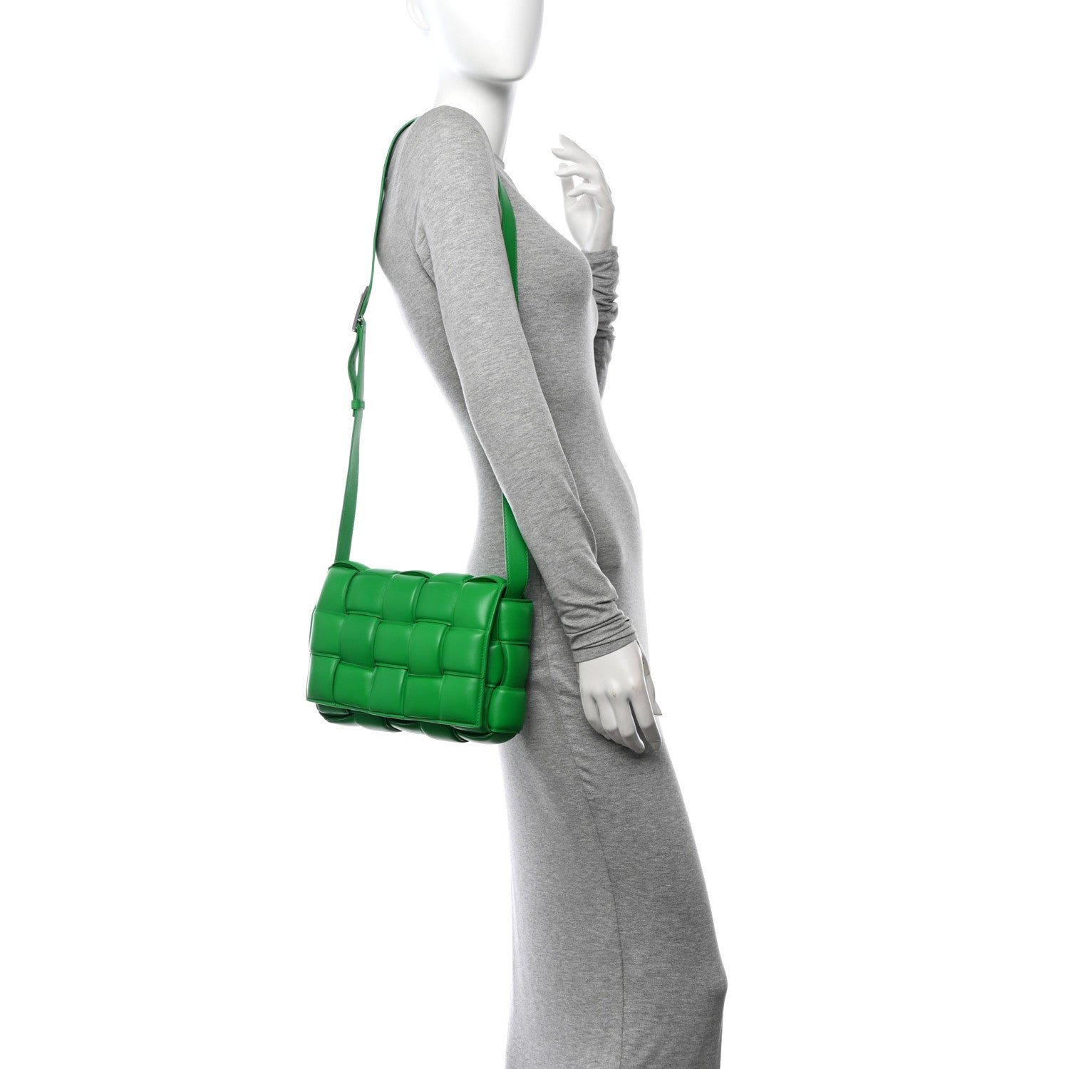 Bottega Veneta Nappa Maxi Intreccio Padded Cassette Crossbody Bag Parakeet 2 of 12