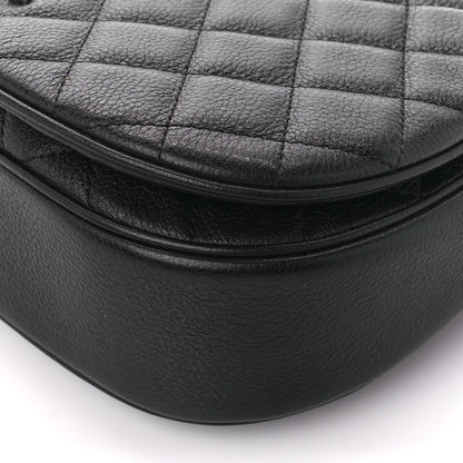 Chanel Calfskin Quilted Casual Pocket Messenger Flap Black 11 of 11