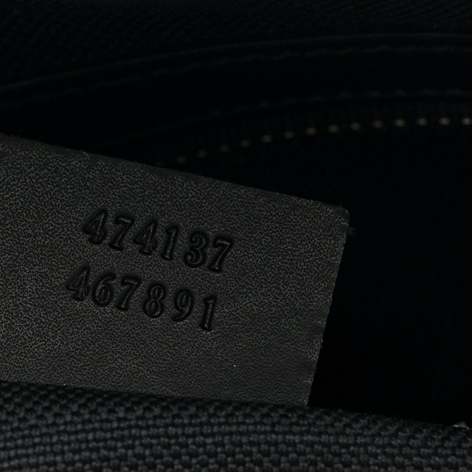 Gucci GG Supreme Monogram Appia Calfskin Web Flat Messenger Bag Black Grey Black Grey 7 of 10