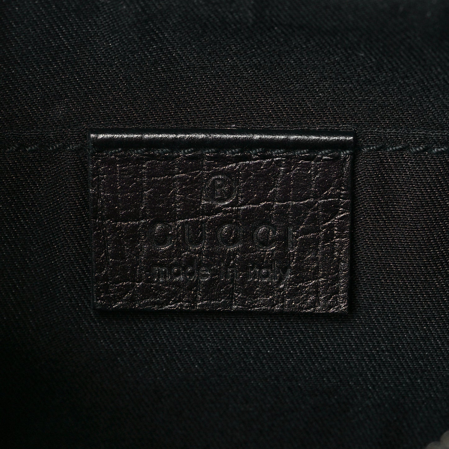 Monogram Web Horsebit Small Shoulder Bag Black